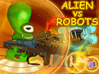 Alien vs. Robots Flashspiel